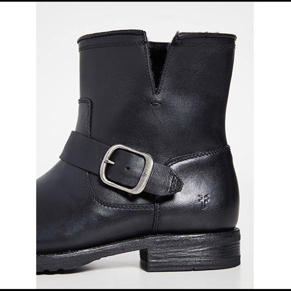 Frye Veronica Shearling Bootie black SOLD OUT 🖤 - Picture 10 of 11